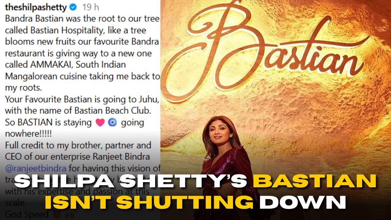 Shilpa Shetty’s Bastian Isn’t Shutting Down: 2 New Restaurants Announced