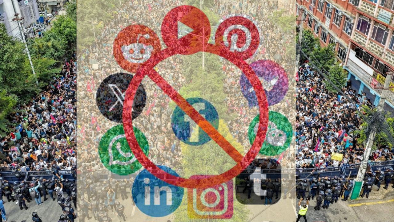Social Media Banned in Nepal: Full Protest Details & Reasons Inside Social Media Banned in Nepal: Full Protest Details & Reasons Inside