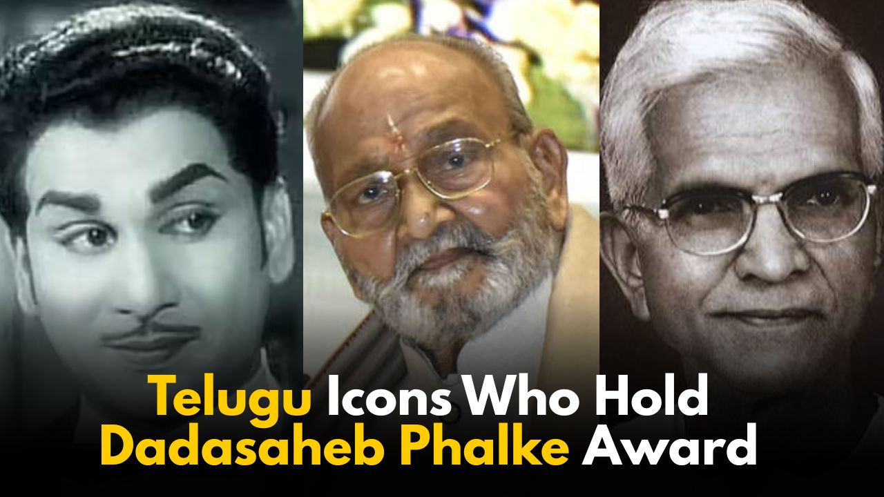 DYK Which Telugu Icons Holds the Dadasaheb Phalke Award?