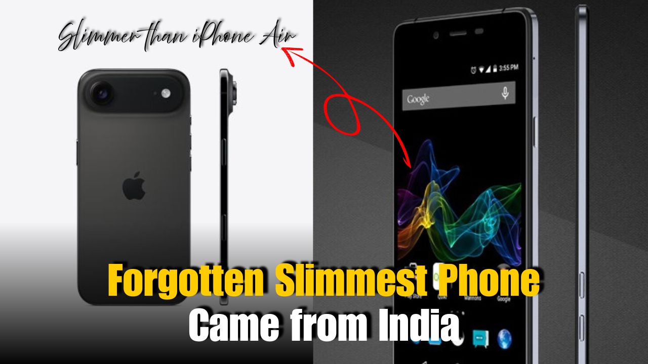 This Indian Phone Was Even Slimmer Than iPhone Air