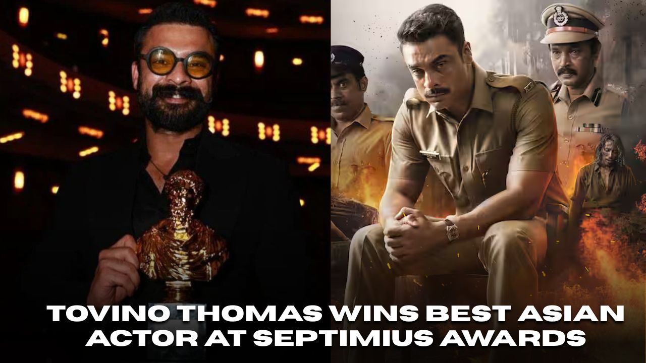 Tovino Thomas Wins Best Asian Actor at Septimius Awards