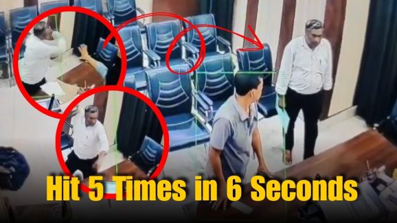 UP Headmaster Attacks Education Officer, Destroys Files and Phone