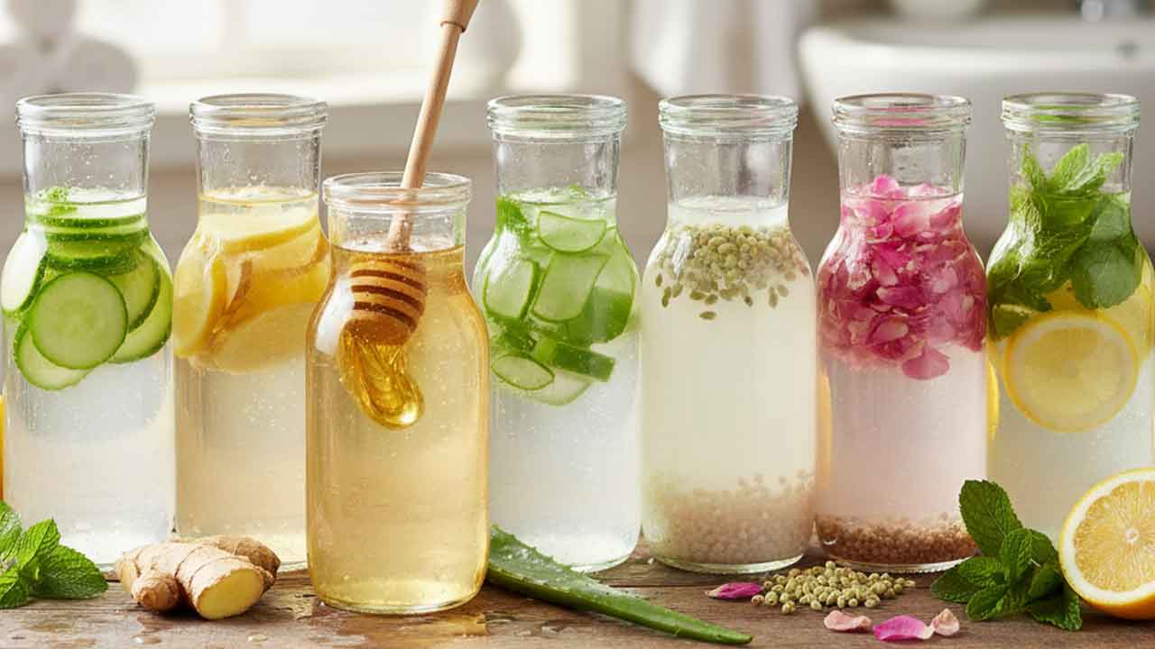 Water Therapy for Skin: 8 Natural Drinks for Healthy Glow