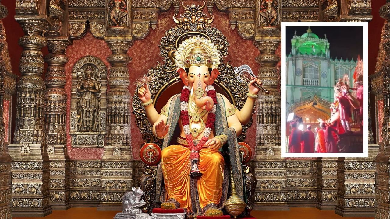 Why Lalbaugcha Ganesh Makes a Stop at Masjid Every Visarjan?