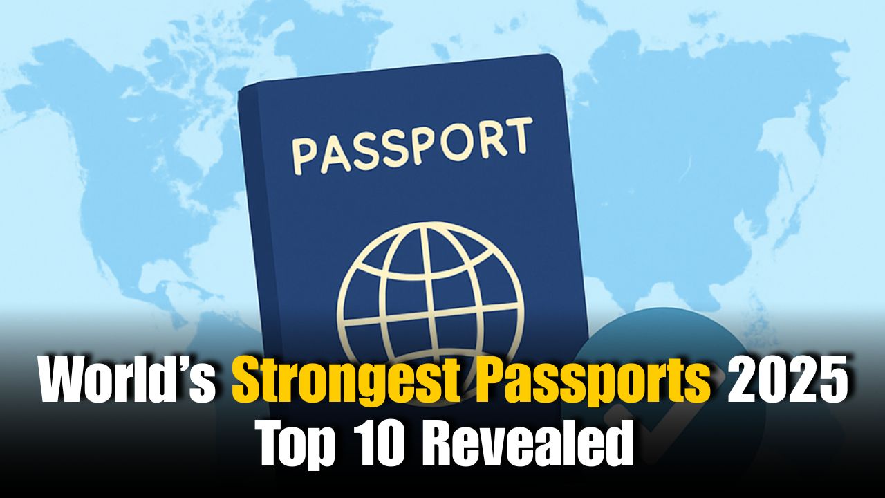 World’s Strongest Passports 2025: Top 10 List Revealed