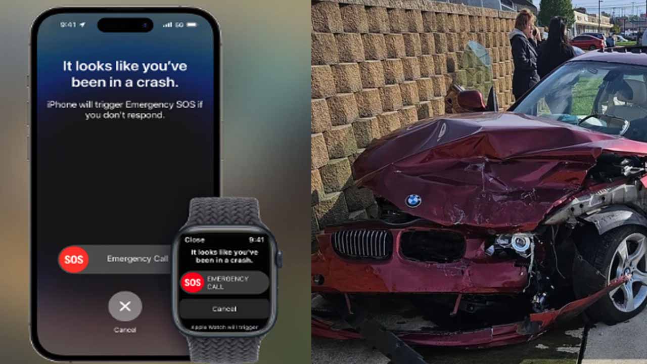 Car Crash: Teen Girl Falls Asleep While Driving, iPhone Saves Her