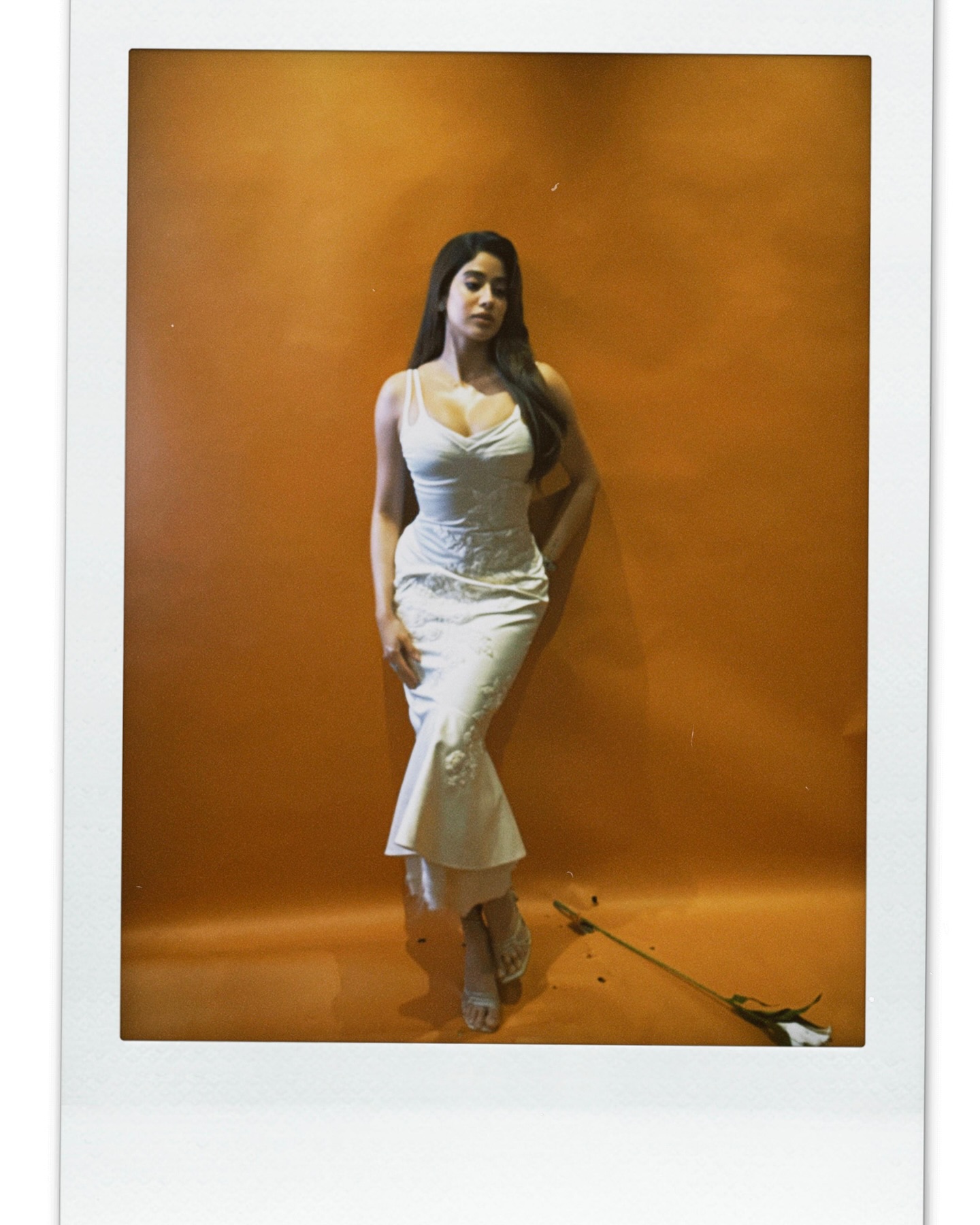 Janhvi Kapoor Serves Chic Vibes in White Bodycon Dress