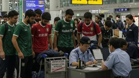 Shocking Scam Unveiled: Fake Football Team from Pakistan Deported from Japan!