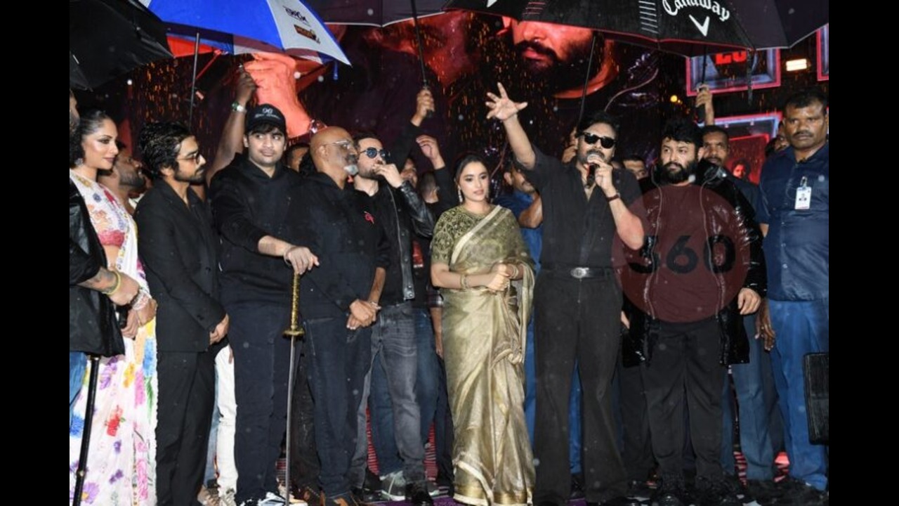 Pawan Kalyan Falls Ill After Rain-Soaked OG Event