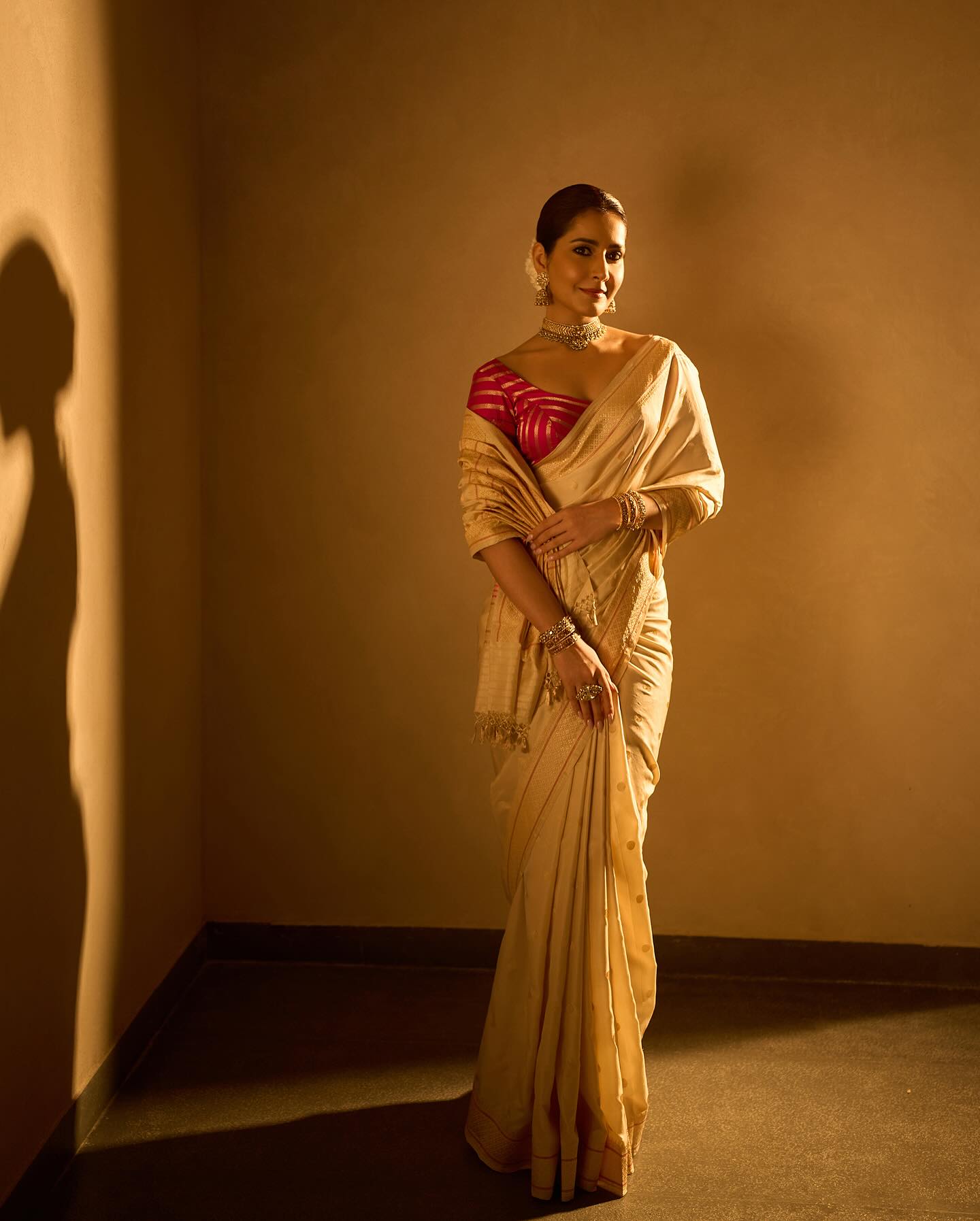Raashi Khanna Saree Photos Trend: Fans Gush Over Her Grace