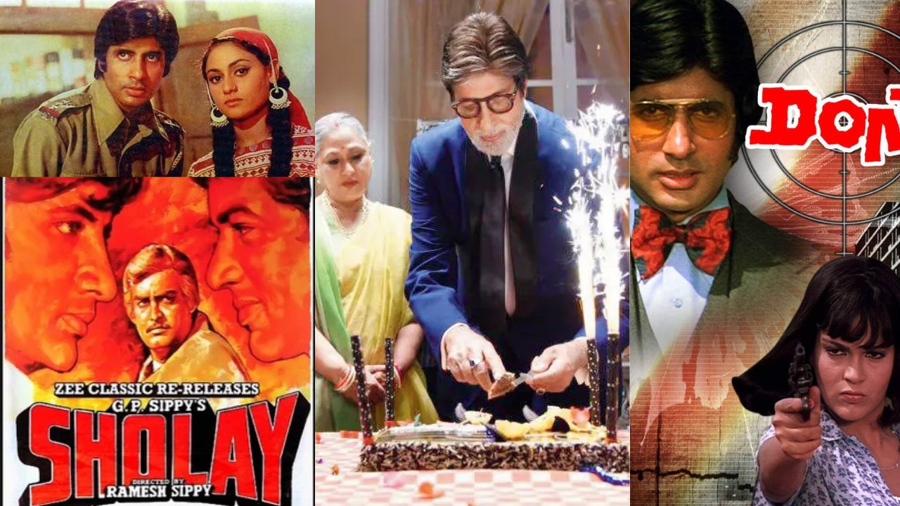 Amitabh Bachchan: Top 5 films in his career