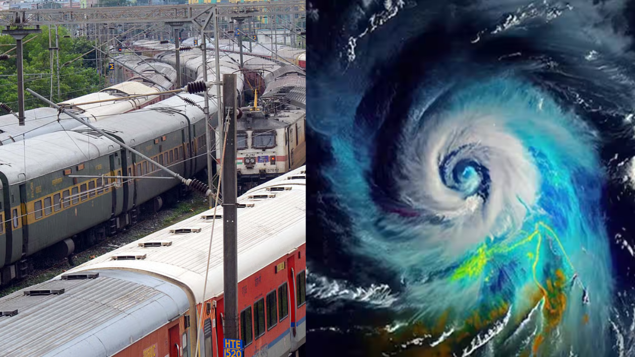 Cyclone Montha Impact: Over 150 Trains and Several Flights Cancelled Cyclone Montha Impact: Over 150 Trains and Several Flights Cancelled