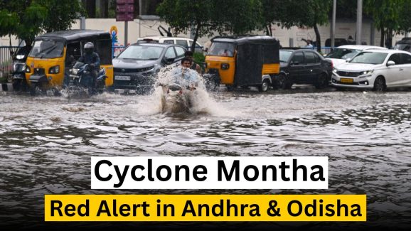 Cyclone Montha Triggers Red Alert in Andhra, Odisha