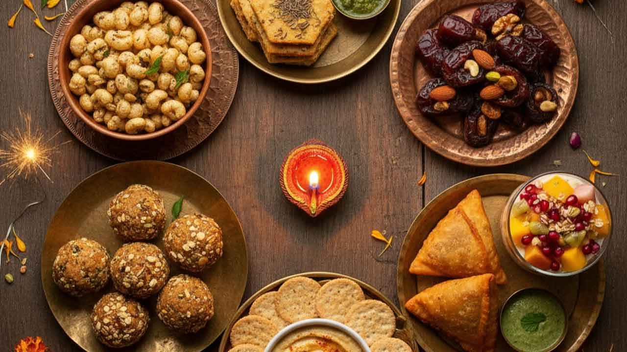 Top 7 Healthy but Tasty Snacks to Replace Sweets This Diwali 2025