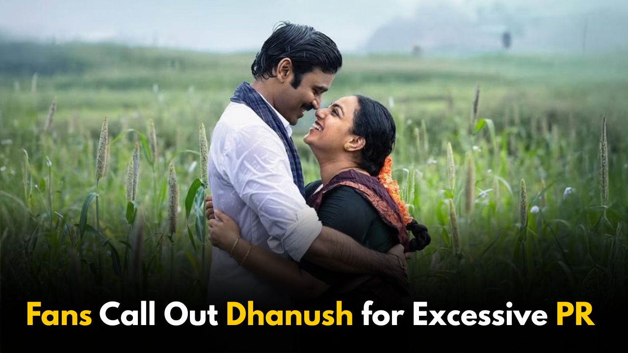 Fans Call Out Dhanush for Excessive PR Around Idli Kadai