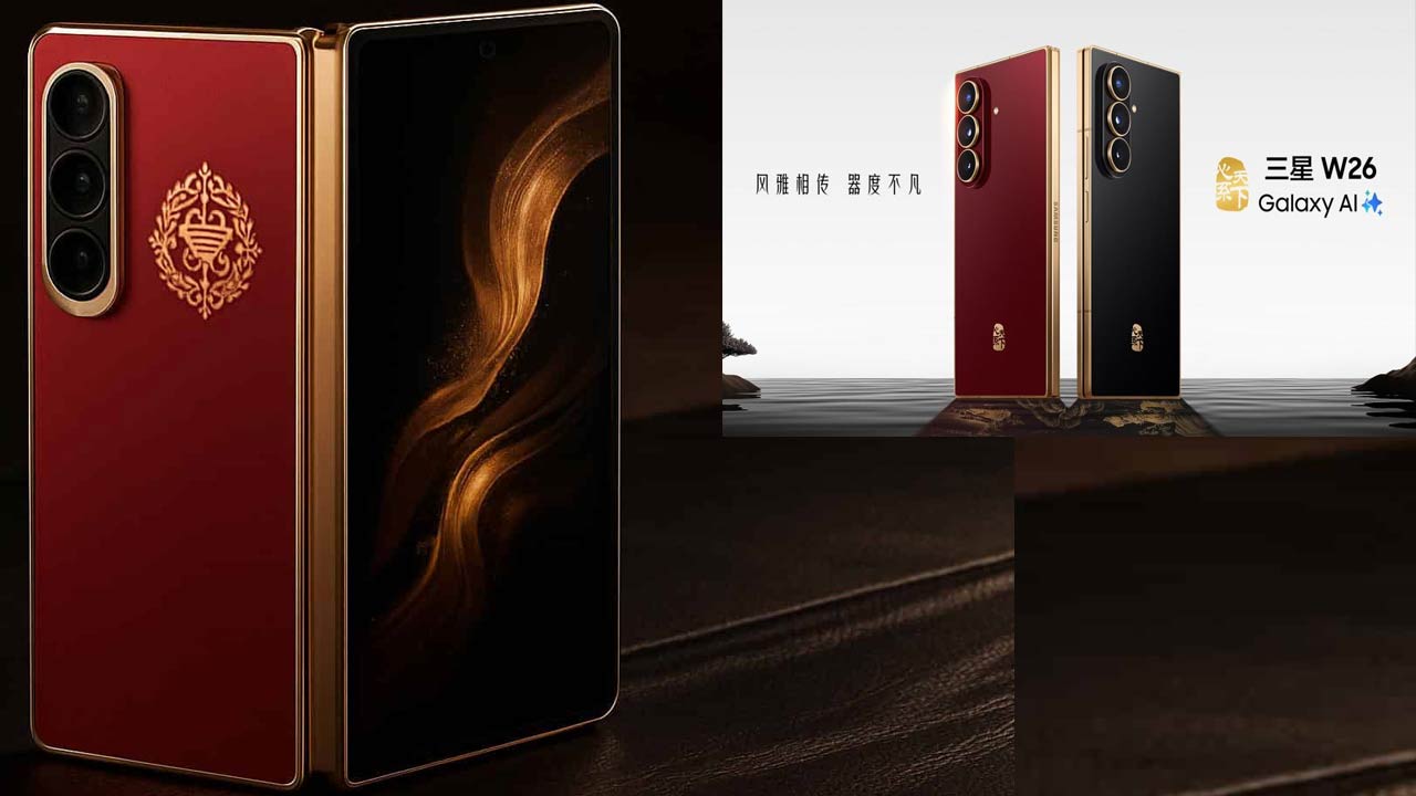 Samsung Launches W26 Foldable with 200MP Camera, Satellite Connectivity