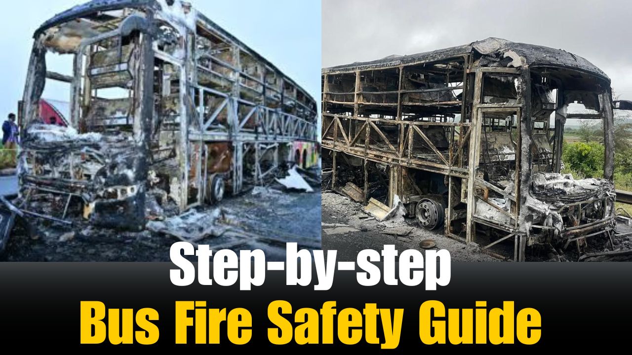 How to Escape From a Burning Bus: Step-by-Step Safety Guide