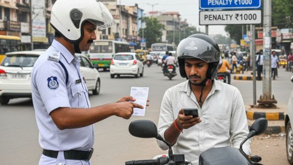Hyderabad Traffic Police to Penalize Drivers Using Phones or Earphones