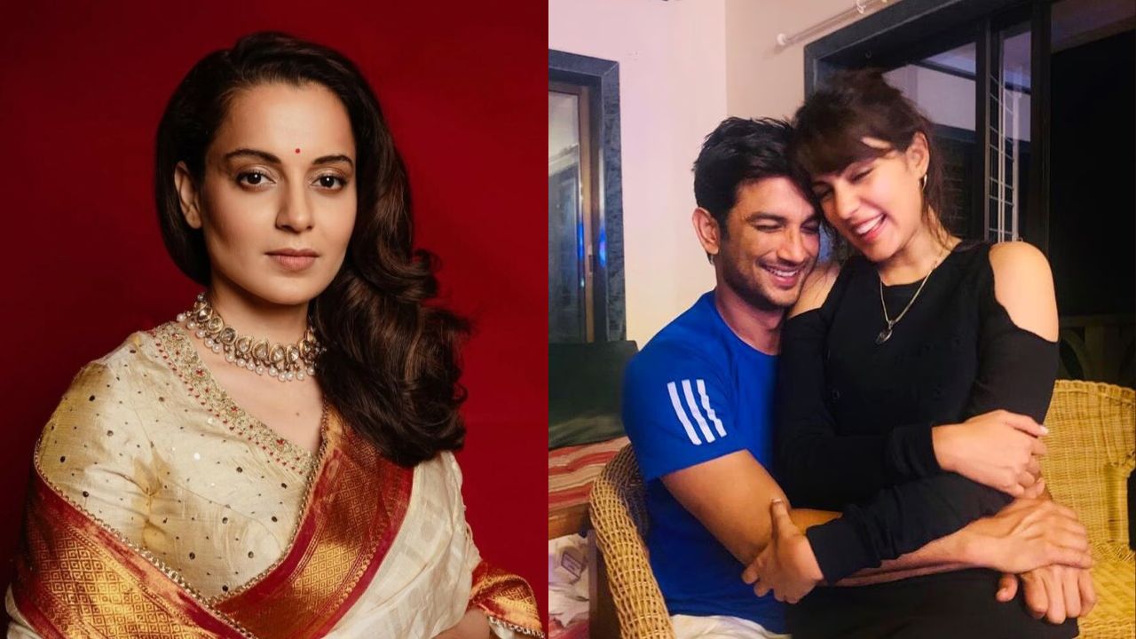 Internet Calls Out Kangana for Criticizing Rhea Post Sushant Case Internet Calls Out Kangana for Criticizing Rhea Post Sushant Case