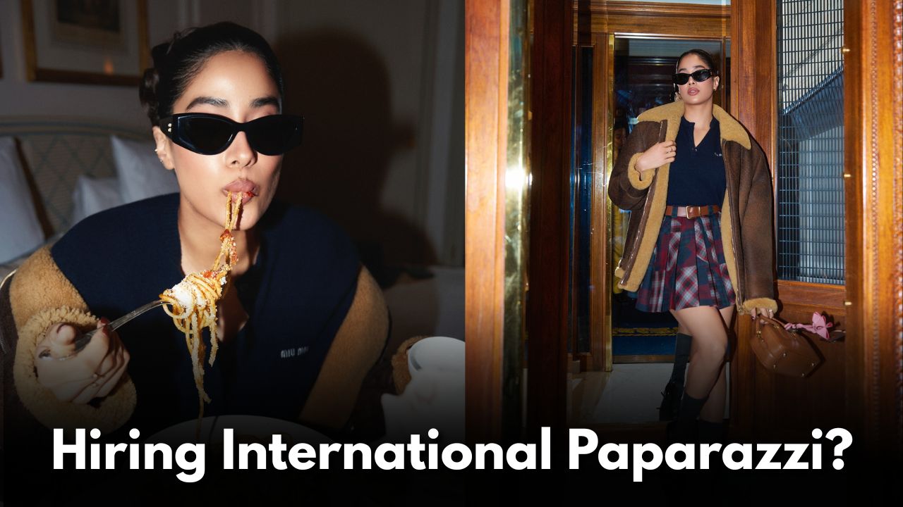 Janhvi Kapoor Accused of Hiring International Paparazzi