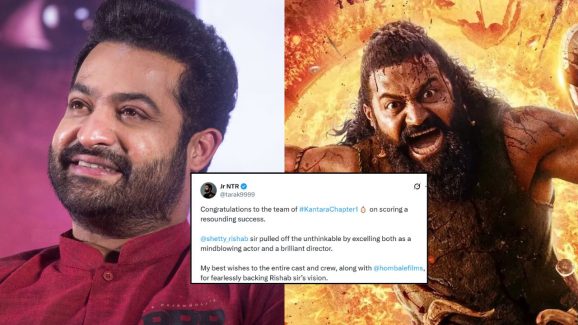 Jr NTR Reviews Rishab Shetty’s Kantara Chapter 1