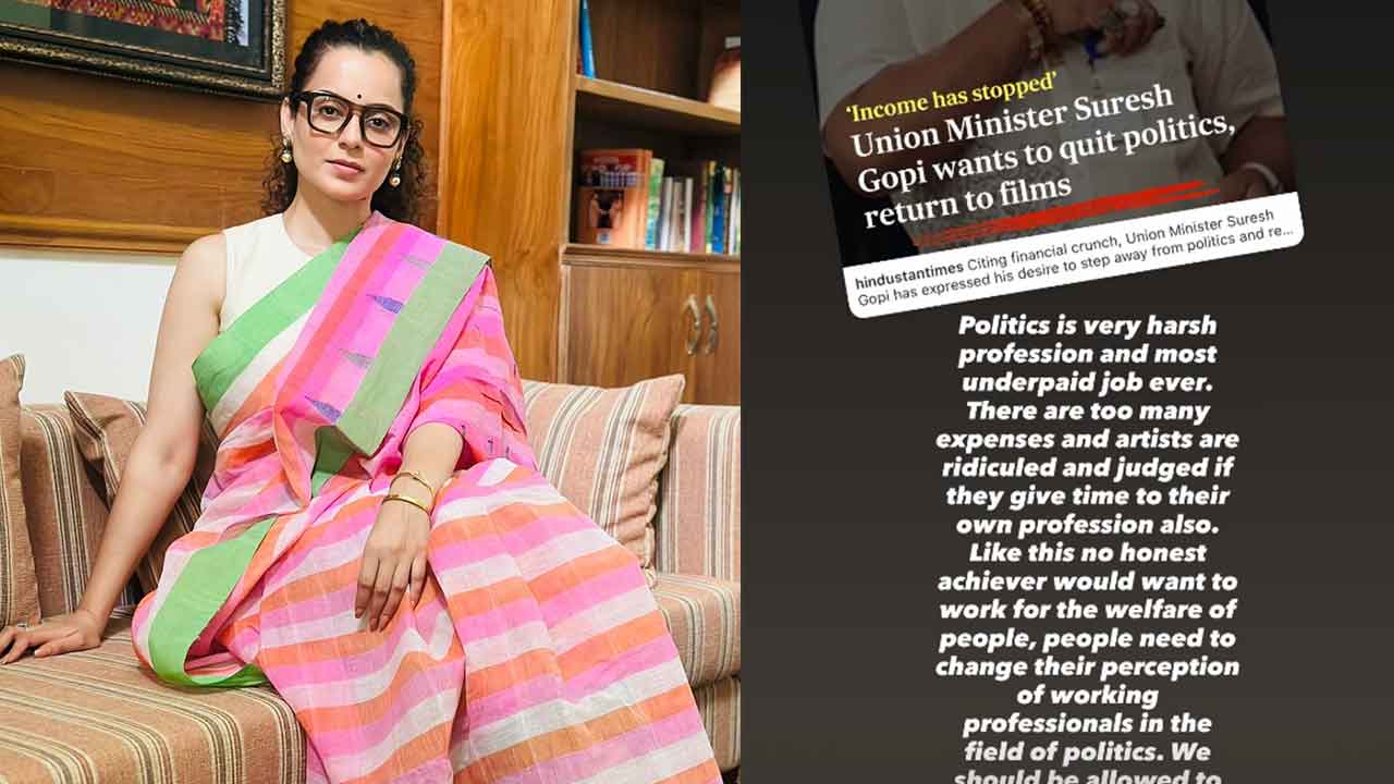 Kangana Ranaut Breaks Silence on Politician Salaries: How Much Do They Really Earn?