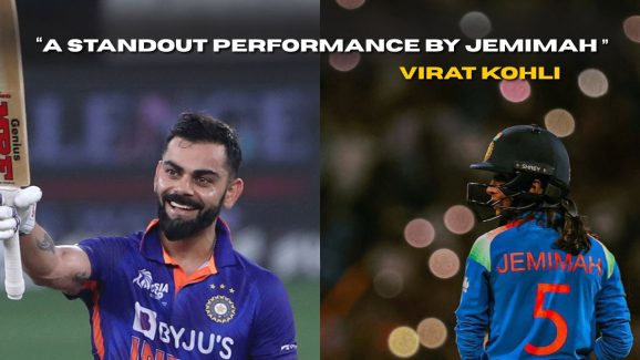 Kohli Showers Praise on Jemimah & Team India After Historic Chase vs Australia