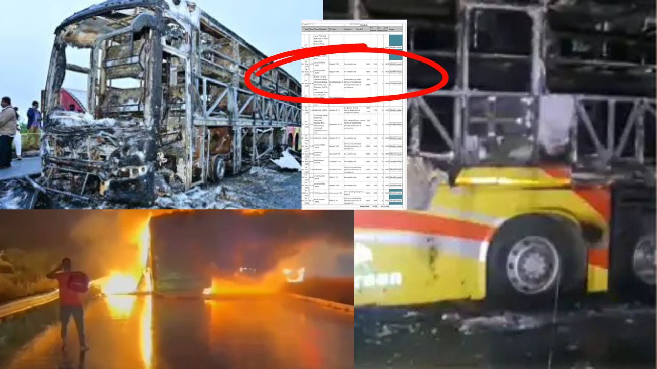 Kurnool Bus Accident: Key Details About the Incident Revealed
