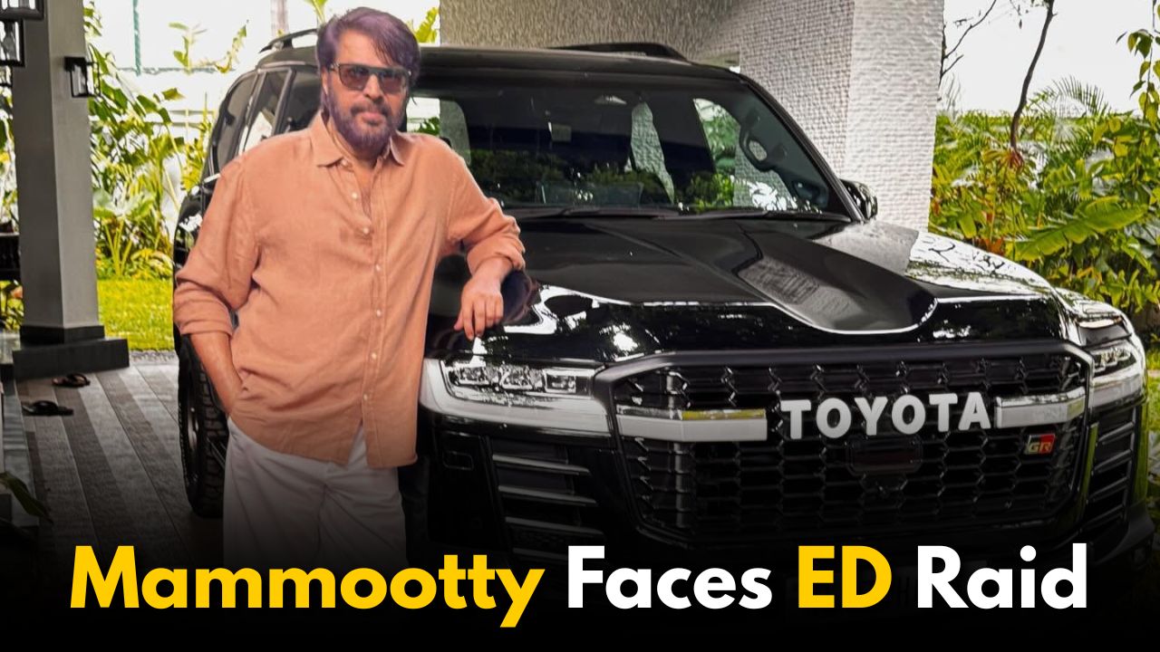 Mammootty Faces ED Raid in Alleged Car Smuggling Case