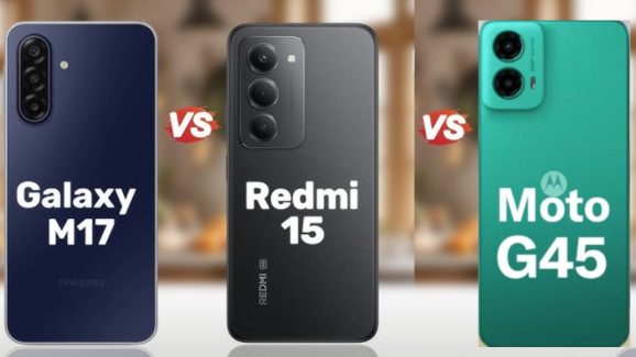 Motorola G45 5G vs Galaxy M17 5G vs Redmi 15 5G: Which is Best Under Rs15,000