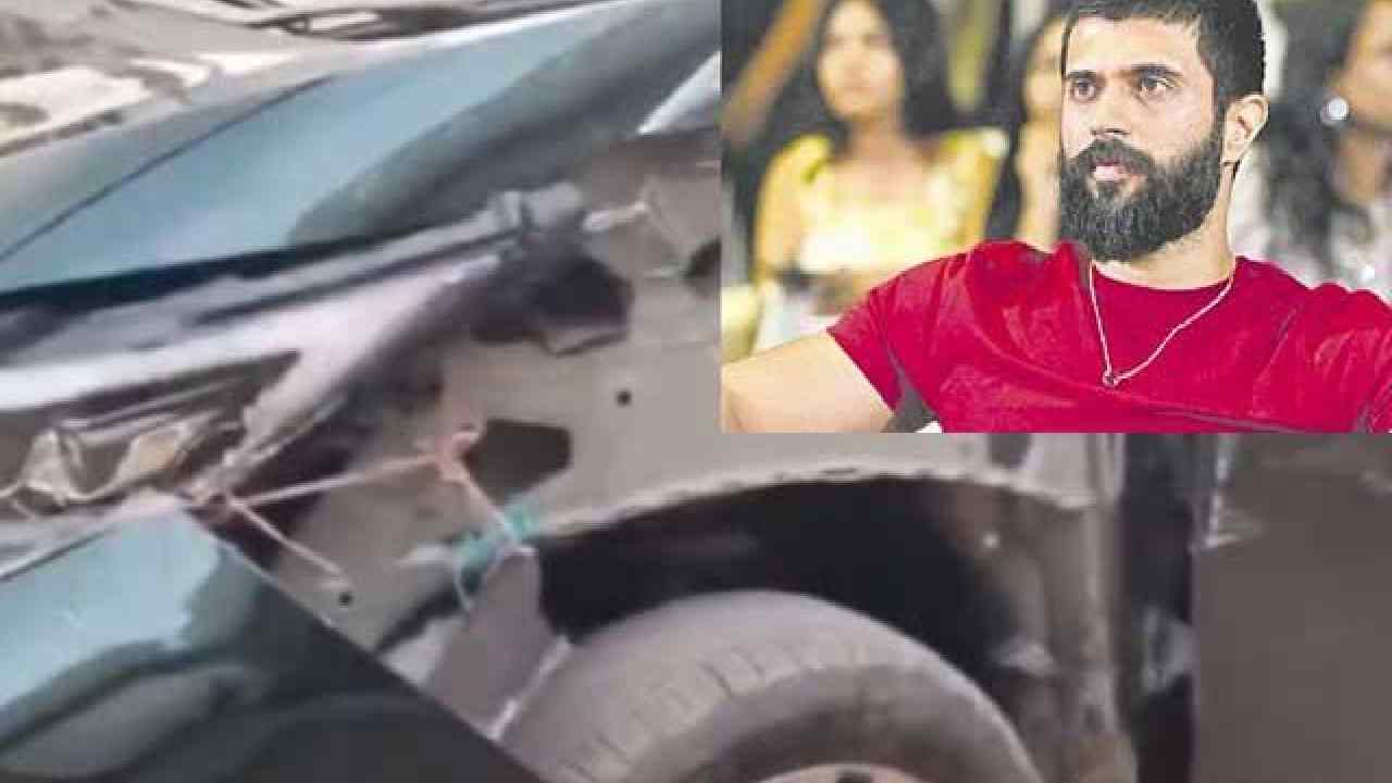 Vijay Deverakonda’s Car Meets with an Accident Near Gadwal