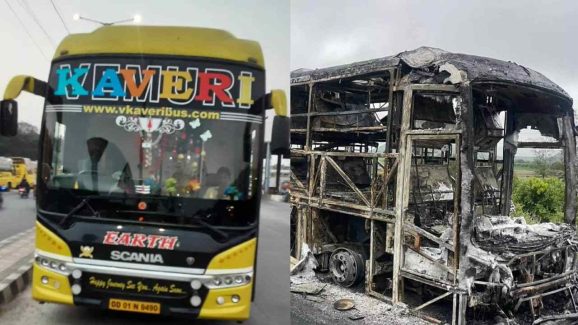 30 Private Buses Seized in Bengaluru After Kurnool Bus Accident