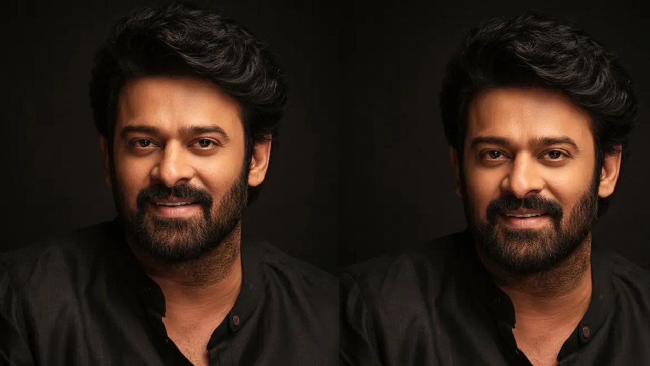 Prabhas stuns in a new look, Fans go gaga over his looks Prabhas stuns in a new look, Fans go gaga over his looks