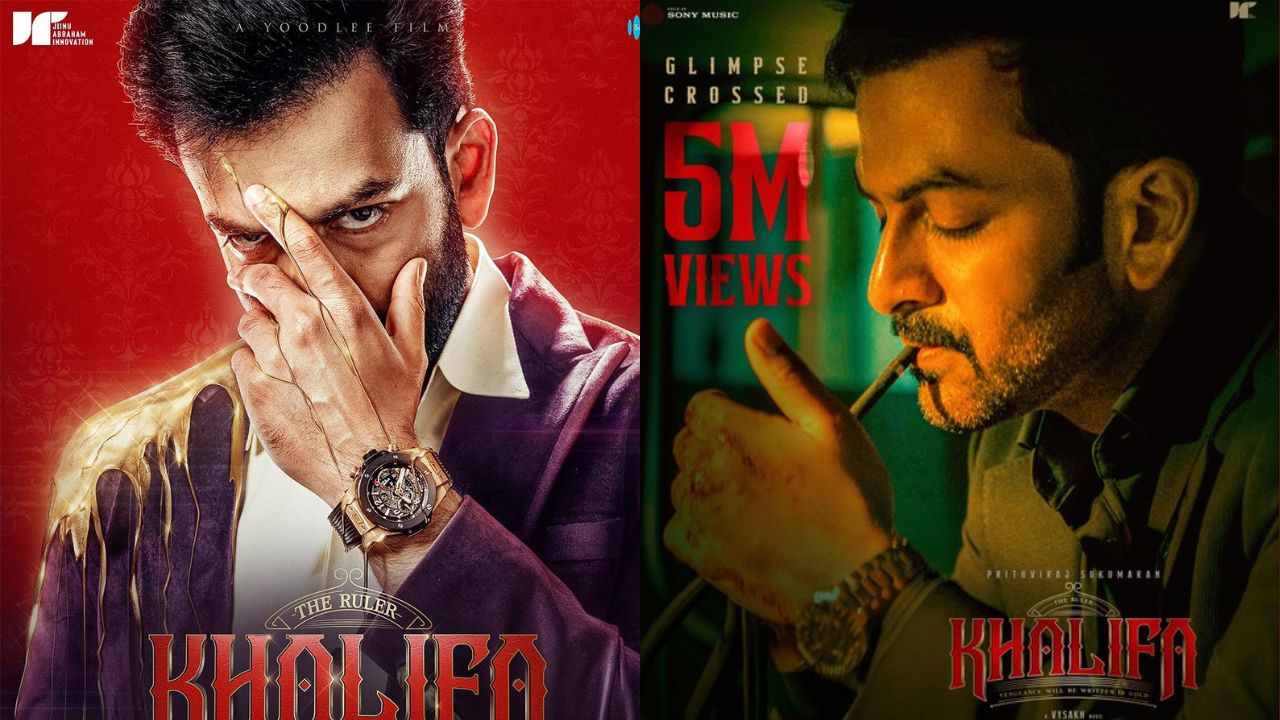 Prithviraj Sukumaran’s Khalifa Glimpse Crosses 5 Million Views