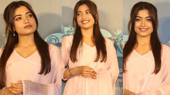 Rashmika Mandanna Reveals Her Type On Girlfriend Trailer Launch Event?