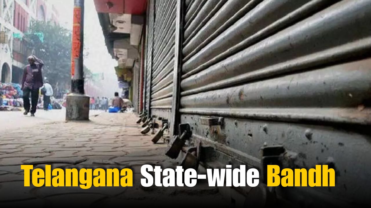 Telangana State-wide Bandh on October 18