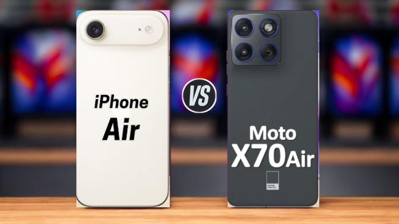 Moto X70 Air vs iPhone Air: Which Ultra-Slim Phone Should You Buy? Moto X70 Air vs iPhone Air: Which Ultra-Slim Phone Should You Buy?