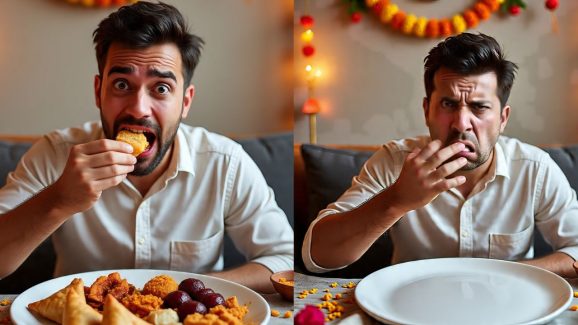 Had Too Much Oily or Sweet Food? This Drink Will Fix Your Digestion Instantly!