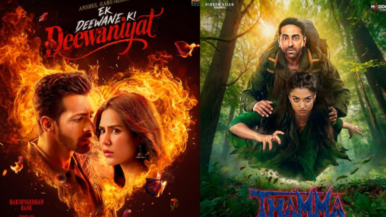 Thamma vs Ek Deewane Ki Deewaniyat: Who’s Winning Early Ticket Sales?