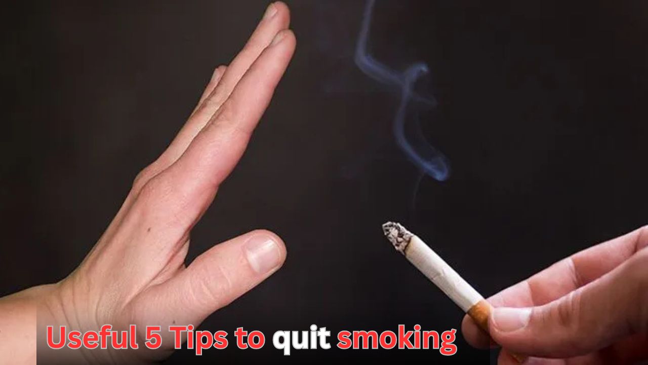 Useful 5 Tips to quit smoking