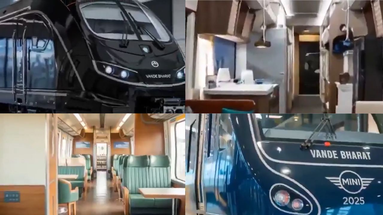 Vande Bharat Sleeper Train in Black? Viral Video Creates Buzz Vande Bharat Sleeper Train in Black? Viral Video Creates Buzz