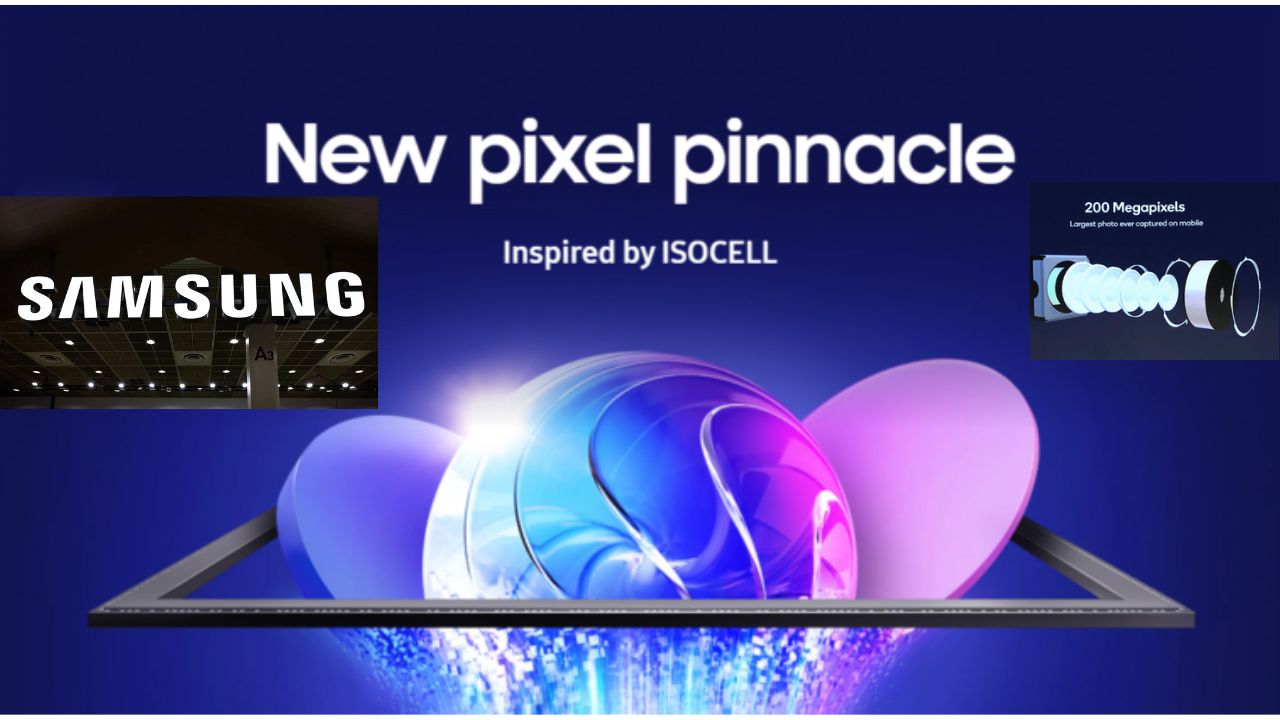Samsung Breaks Ground with 200MP Sensor Featuring Tiny 0.5µm Pixels