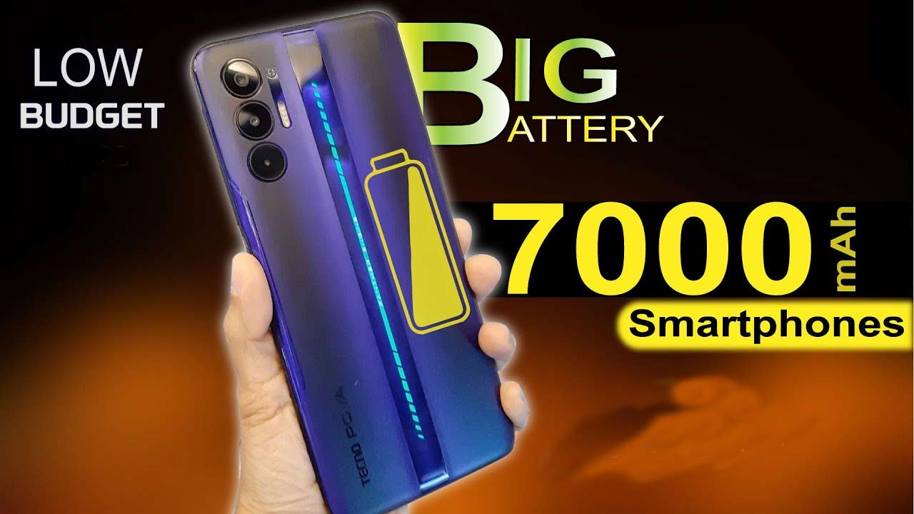 Best Gaming and Travel Phones with 7000 mAh Battery in 2025