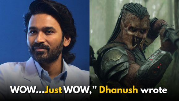 Actor Dhanush Calls Predator: Badlands a Tribute to OG Fans