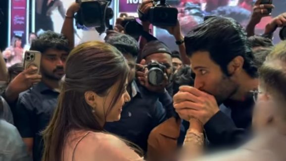 Vijay Devarakonda Kisses Rashmika and Makes It Official