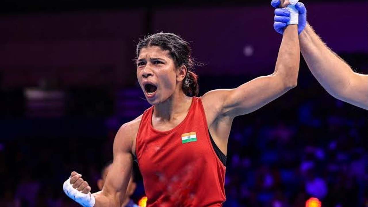 Nikhat Zareen Wins Gold at World Boxing Cup Final in Greater Noida
