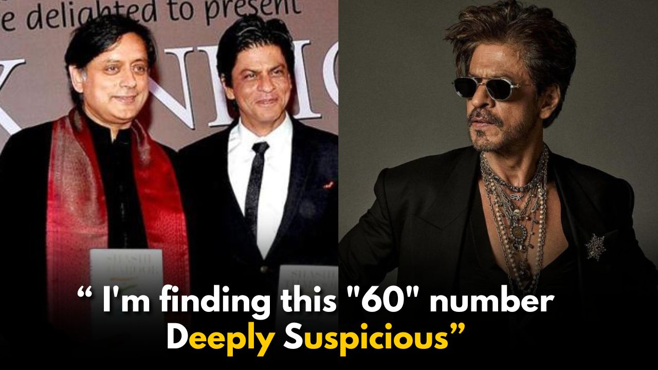 Shashi Tharoor Says Shah Rukh Khan’s Age Seems Highly Suspicious?