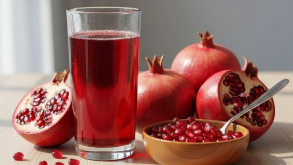 The Amazing Health Benefits of Drinking Pomegranate Juice Daily