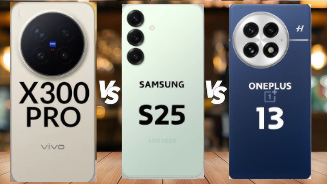 Vivo X300 Pro vs Galaxy S25 5G vs OnePlus 13: Who Wins the Flagship Race?