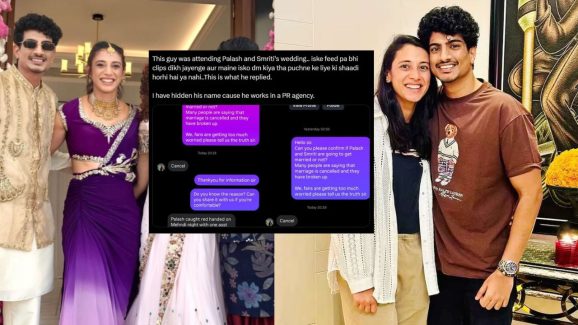 Wedding Guest Confirms Cancellation of Palash–Smriti Wedding